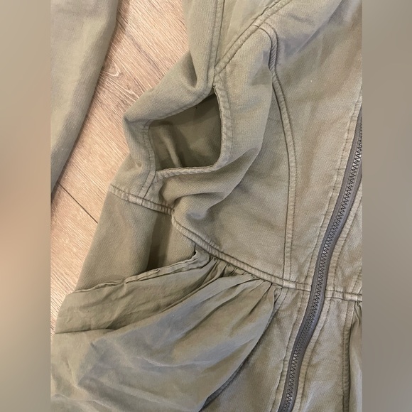 Prairie Underground Guinevere light green Long Hoodie Organic cotton - Picture 5 of 14